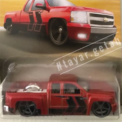 Hot Wheels Chevrolet Truck 100 Years Chevy Silverado Shopee Malaysia