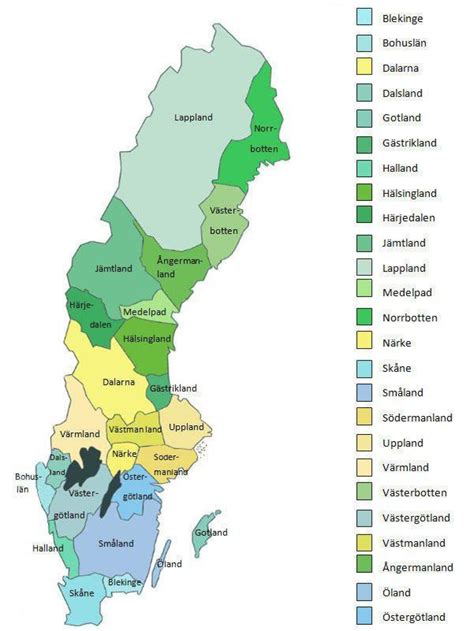 Sweden Map
