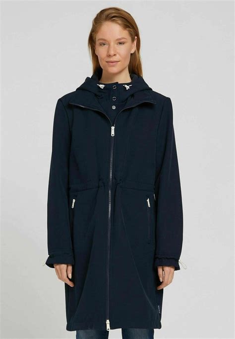 TOM TAILOR MIT FLEECE-FUTTER - Cappotto corto - sky captain blue/blu ...