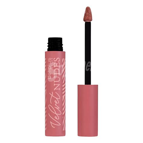 Deliplus Barra Labios Larga Duraci N Mate N Nude Medio Colecci N Velvet Bote Ml