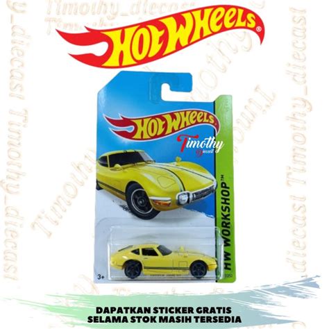 Hot Wheels Toyota Gt Kuning Hw Workshop Edisi Kolektor Lazada Indonesia