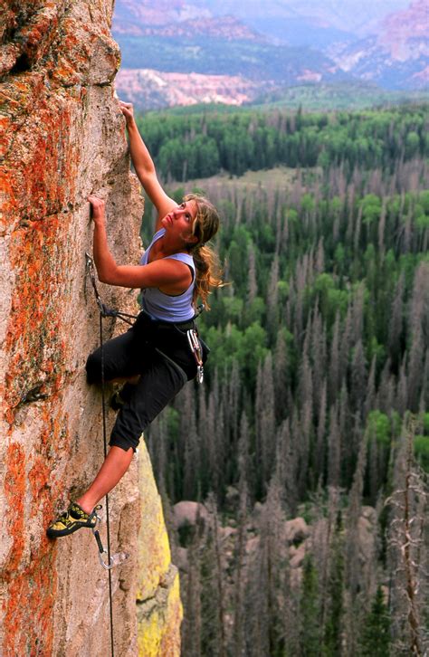 Rock Climbing At The Overlook Brian Head Utah Zion Area Info