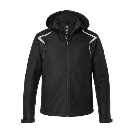 Kübler Bodyforce Winter Softshell Jacke anthrazit schwarz M 1325