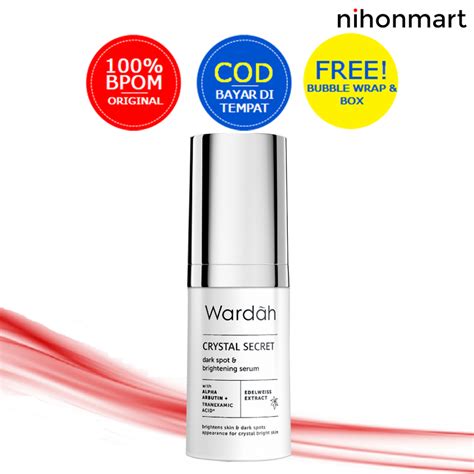 Jual Wardah Crystal Secret Dark Spot & Brightening Serum 20ml | Shopee ...