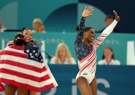 Simone Biles Wins Gold Becomes Most Decorated Us Gymnast