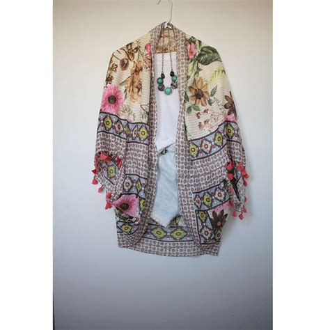 Women Swimsuit Cover Up Bathing Suit Kimono Beach Dress Mandala Cocoon Kimono Bikini Swim