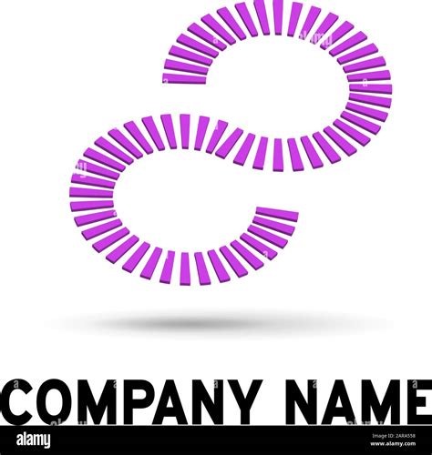 Purple bricks logo Stock Vector Images - Alamy