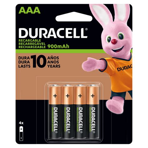 Pilhas Recarreg Veis Aaa Pilhas Duracell