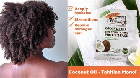 Palmers Coconut Oil Deep Conditioning Protein Pack Review Before And