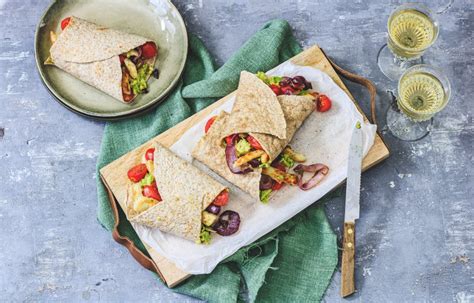 Wraps Met Halloumi Chickslovefood