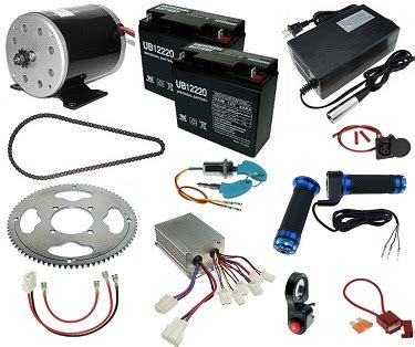 24 Volt 500 Watt Electric Bar Stool Racer Kit KIT-425