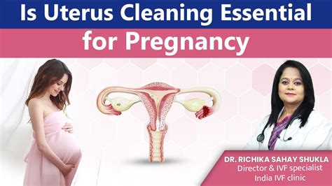 Is Uterus Cleaning Essential For Pregnancy Dr Richika Sahay Shukla India Ivf Clinic Youtube