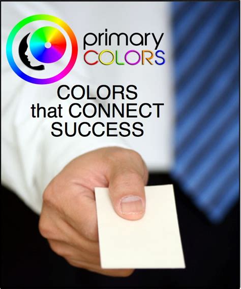 Primary Colors Personality Insight Tools By Dawn Billings Make Working