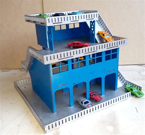 Garagem Pintada A M O Ideal Para Carrinhos Tipo Hot Weels Elo