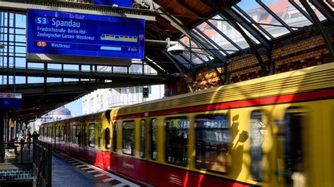 Pilotprojekt S Bahn Berlin Bekommt Neue Auslastungsanzeige