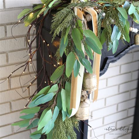 6ft Cedar Eucalyptus Garland Single Set Of 3 Or Set Of 6 Interior