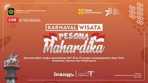 Live Karnaval Wisata Pesona Mahardika Tahun Kabupaten Kulon