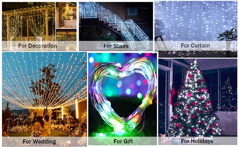 Melofo Fairy String Lights 20M 200Leds Fairy LED Nights Lights USB