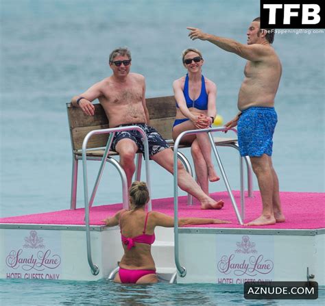 Donna Derby Sexy Seen Flaunting Her Body Wearing A Bikini At The Beach In Barbados With Bradley