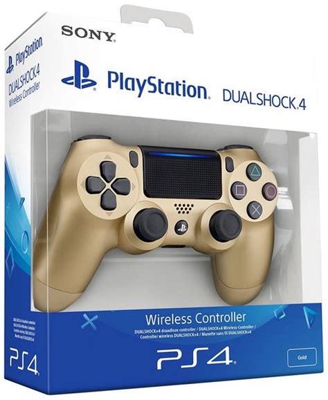 MANDO DUALSHOCK GOLD DORADO SONY V2 PS4 711719895350 59 95