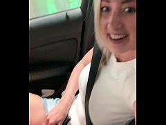 Omg So Risky Tight Pussy Fingered To Orgasm In The Public Car Park