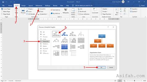 Cara Membuat Bagan Di Word Dengan Rapi Dan Menarik