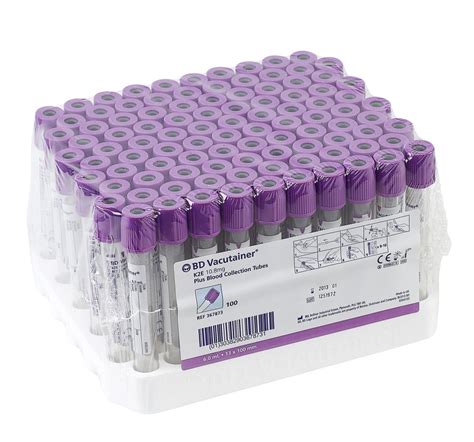 Bd Vacutainer K Edta Plus Blood Collection Tubes Pk Off