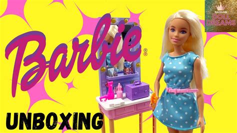 Barbie Big City Dreams Dressing Room Playset Unboxing Dolls Toys Youtube