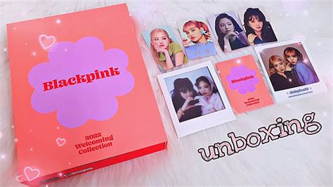 Unboxing Blackpink Welcoming Collection Rosiebox Youtube