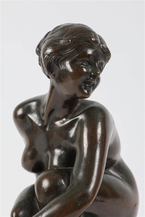At Auction Italian Bronze Nude Female Donatello Gabbrielli