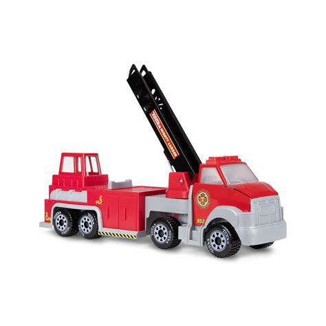 Ladder Fire Trucks In Action