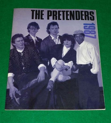 Pretenders Pretenders Tour Programme 1987 1987 Poster