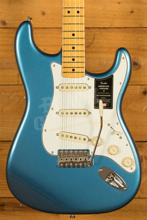 Fender American Vintage Ii Stratocaster Maple Lake Placid Blue