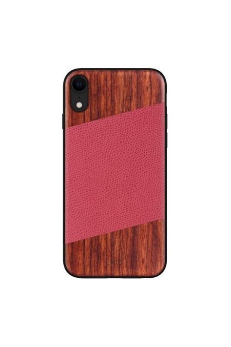 Wood And Leather Iphone Xr Case