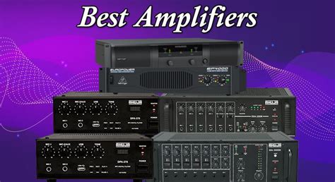 amplifiers    works speaker microphone amplifier