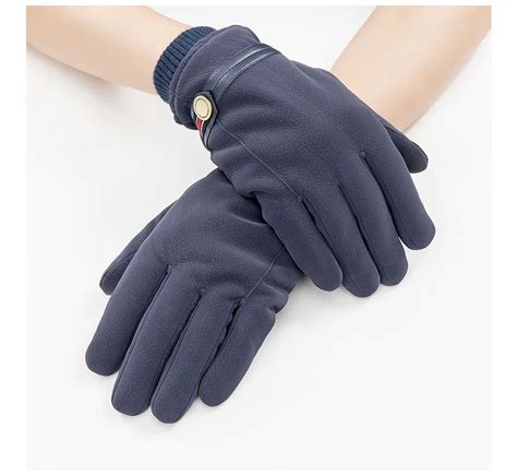 IWINTER, Новое поступление, зимние перчатки для мужчин, на палец, можно ...