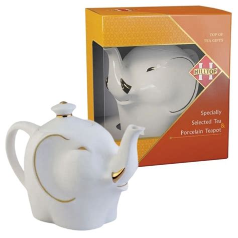 Чай HILLTOP + чайник "Слон МОДЕРН", чай черный листовой "Королевское ...