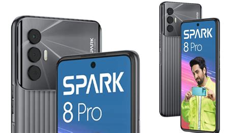 TECNO SPARK 8 Pro launched in India, priced at less than Rs. 11,000 ...