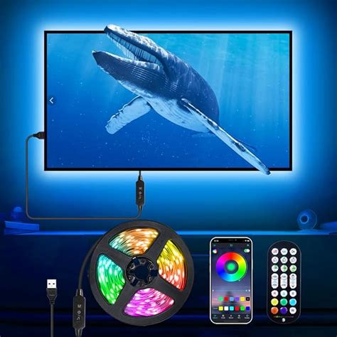 Daymeet TV Led Lights For TV Led Backlight 5M USB TV Led Light Strip