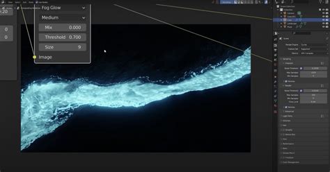 Tutorial Creating A Glowing River In Blender
