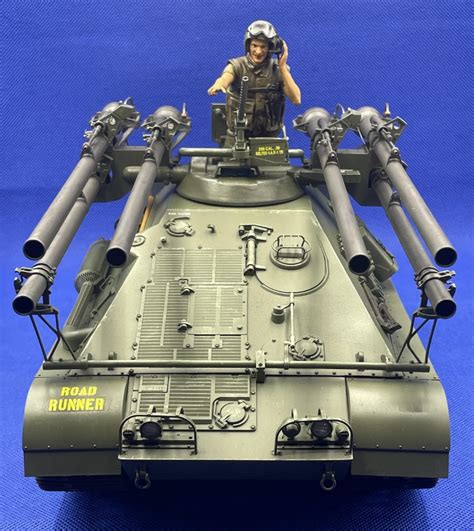 AMPS Reviews - Takom- M50A1 Ontos with Interior # 1019 - Armor Modeling