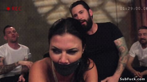 Dp Group Fucking For Busty Brunette Wife