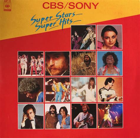 Various ‎ Cbssony Super Stars Super Hits 港膠所 Vinyl Hk