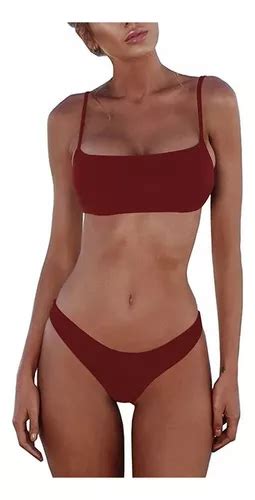 Bikini Set Mujeres Piezas Sexy Hermoso Ba Ador Meses Sin Inter S