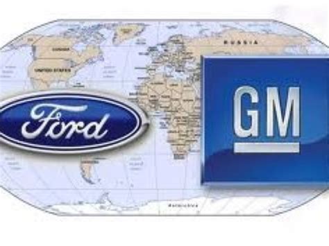ford  gm battle  american automotive giants rc fact