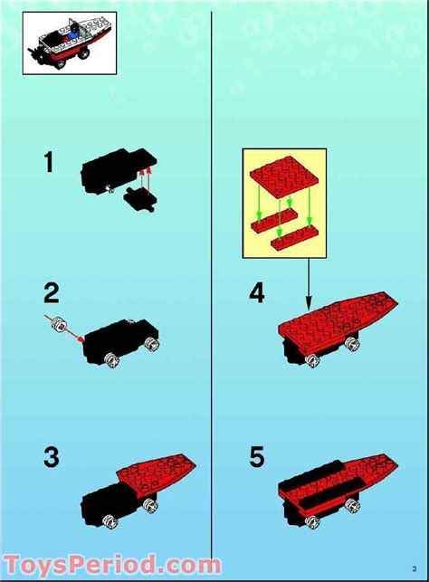 LEGO Adventures In Bikini Bottom Instructions And Parts List