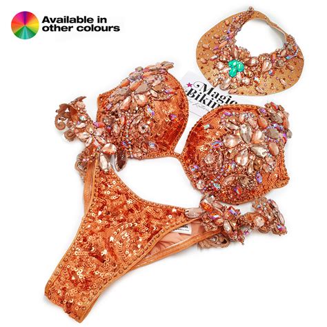 Quick Ship Bikini Royalty Sequin Glam Diva Deluxe Suit Magic Bikinis Custom Competition