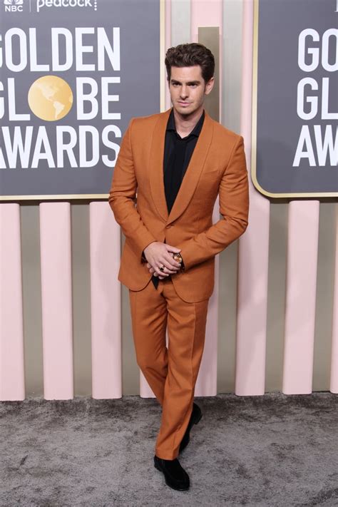 Andrew Garfield At The 2023 Golden Globe Awards Golden Globes 2023