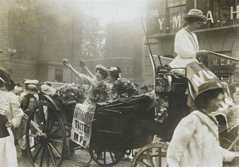 Mary Leigh And Edith New The First Suffragette Window Smashers After