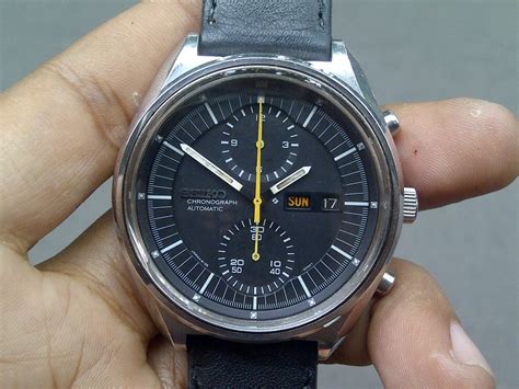 One Arloji Seiko Automatic Chronograph 6138 3002 Aka Jumbo Sold